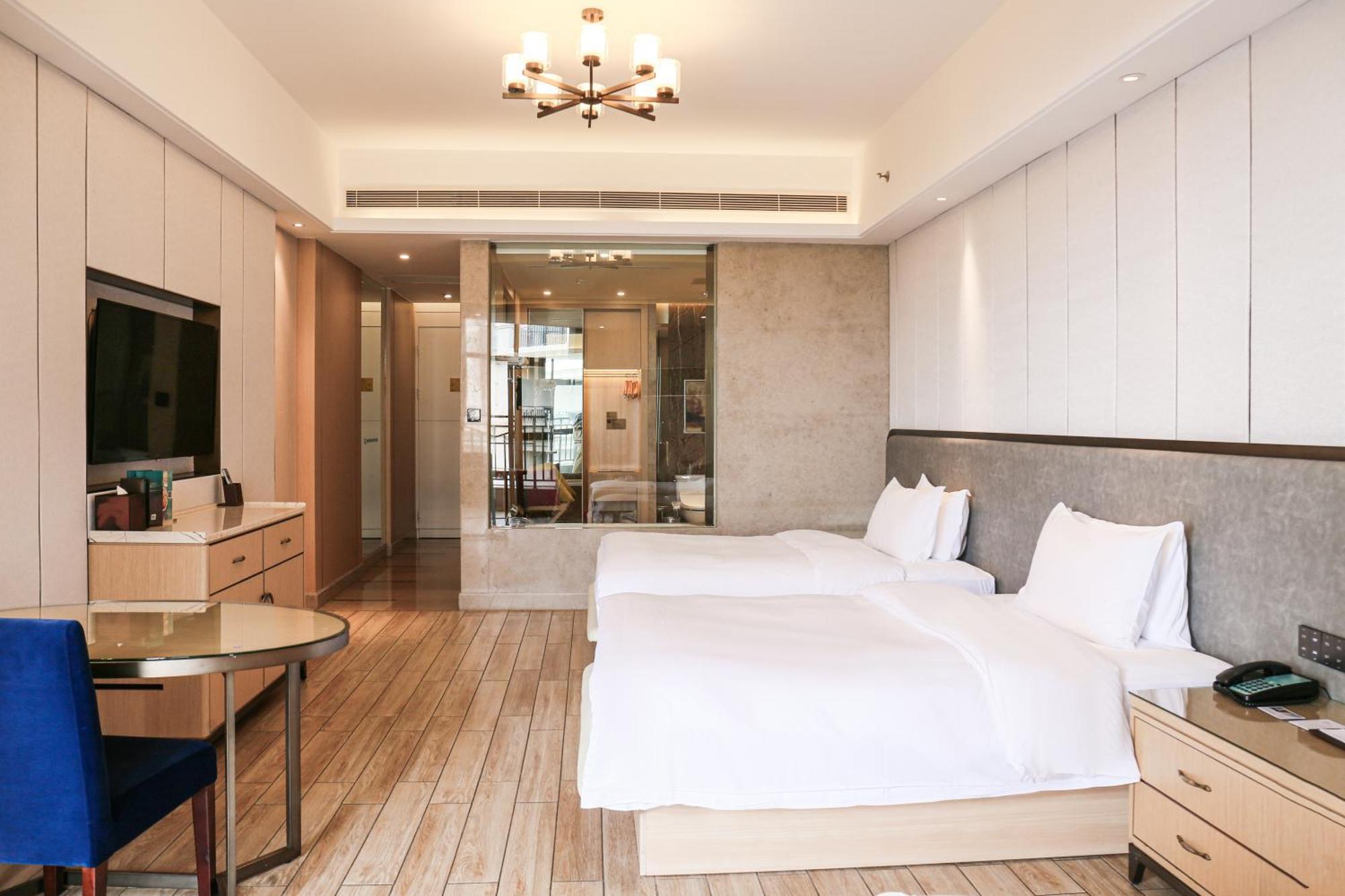 Отель Wanda Realm Xiamen North Bay Экстерьер фото
